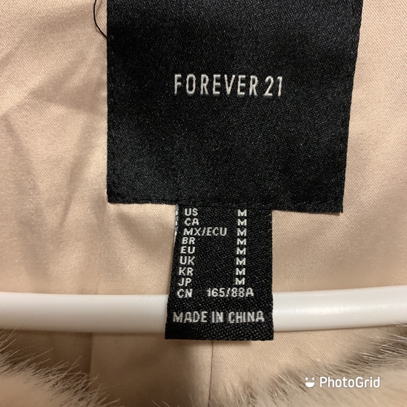 Forever 21 colour block wool jacket - Picture 2 of 4